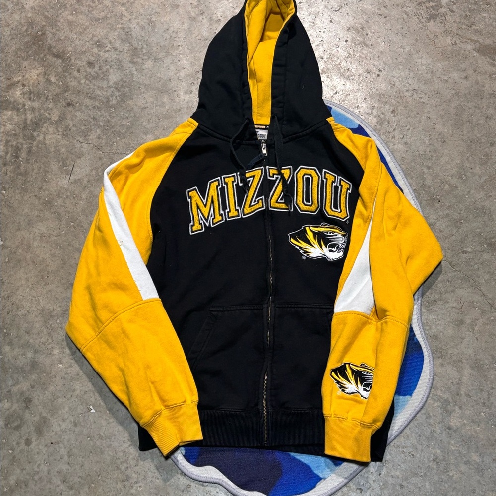 Mizzou Black and Yellow Lightweight Jacket